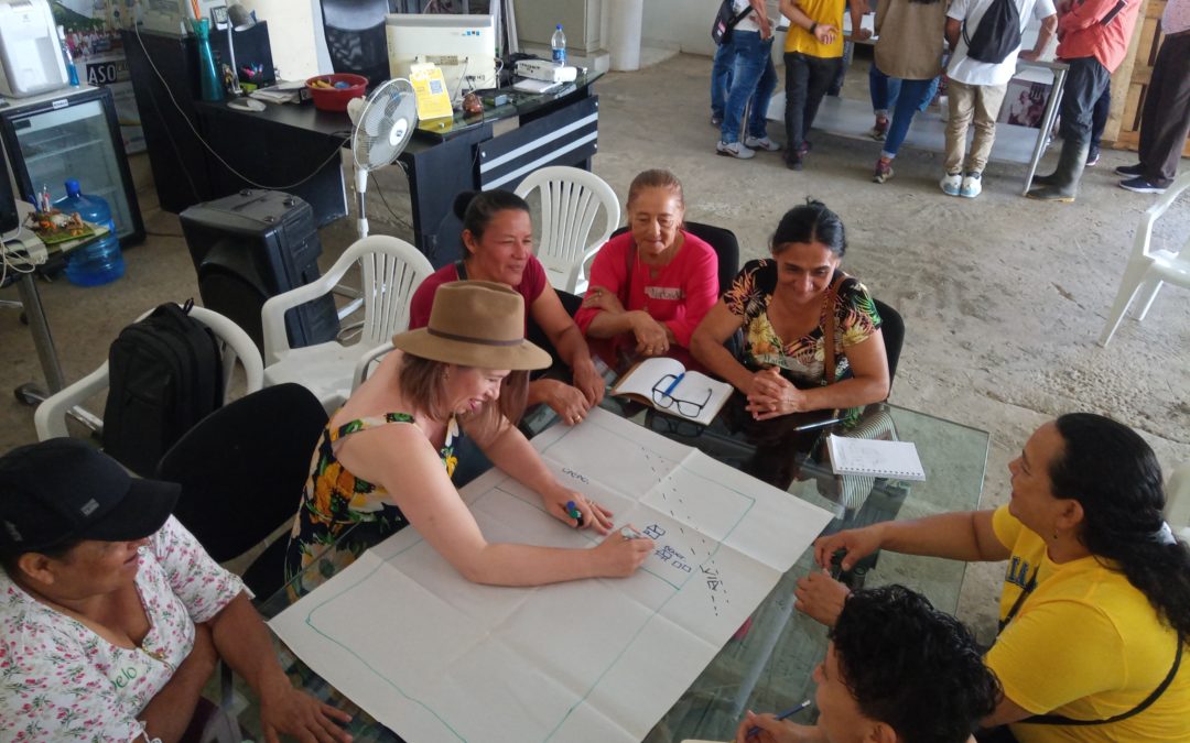 Las mujeres, grandes protagonistas del taller socioeconómico en Boyacá